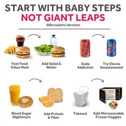Start with Baby Steps, Not Giant Leaps